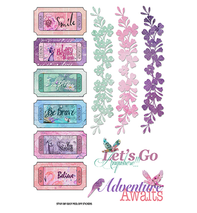 ST101 001 - FabScraps - Sentiments - 