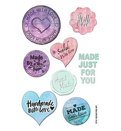 ST101 002 - FabScraps - Stamp it - 