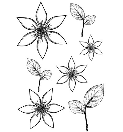 ST102 006 - FabScraps - Flower 1 - Fleurs