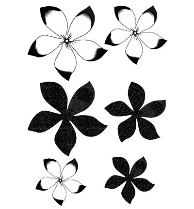 ST102 007 - FabScraps - Flower 2 - 