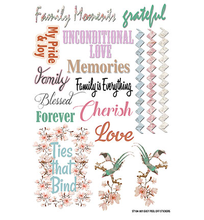 ST104 001 - FabScraps - Bella Memories - 