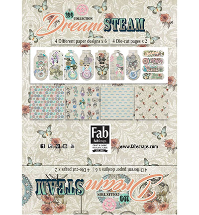MC100 001A - FabScraps - Card Kit - Card Kit