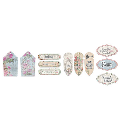 MC104 001A - FabScraps - Bella Rosa Card Kit - 