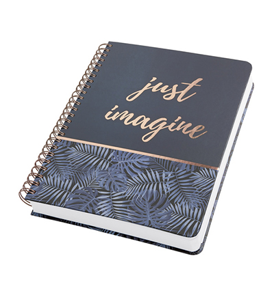 SI-T1214 - Sigel - Carnet de notes Jolie Mystic Jungle, spirale couverture dure - 