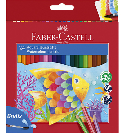 FC-114425 - Faber Castell - Crayons aquarelle Faber-Castell - Faber-Castell Aquarelpotlood FC-114425 - Faber Castell - Crayons aquarelle Faber-Castell - Faber-Castell Aquarelpotlood
