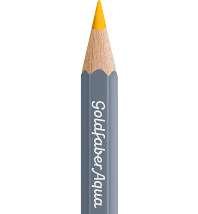 FC-114608 - Faber Castell - 108 Dark Cadmium Yellow - Crayons aquarelle Goldfaber Aqua