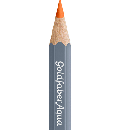 FC-114615 - Faber Castell - 115 Dark Cadmium Orange - Crayons aquarelle Goldfaber Aqua FC-114615 - Faber Castell - 115 Dark Cadmium Orange - Crayons aquarelle Goldfaber Aqua