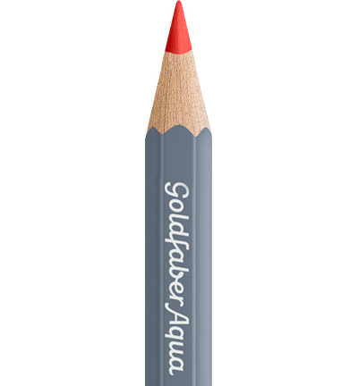 FC-114618 - Faber Castell - 118 Scarlet Red - Crayons aquarelle Goldfaber Aqua FC-114618 - Faber Castell - 118 Scarlet Red - Crayons aquarelle Goldfaber Aqua