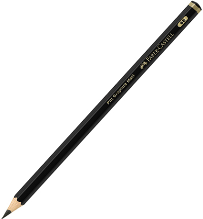 FC-115204 - Faber Castell - Crayon graphite FC Pitt Matt 4B - Graphite Pitt FC-115204 - Faber Castell - Crayon graphite FC Pitt Matt 4B - Graphite Pitt