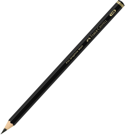 FC-115214 - Faber Castell - Crayon graphite FC Pitt Matt 14B - Graphite Pitt FC-115214 - Faber Castell - Crayon graphite FC Pitt Matt 14B - Graphite Pitt
