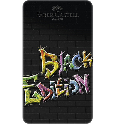 FC-116413 - Faber Castell - Crayons de couleur FC Black Ed.boite métallique - FC-Black Edition