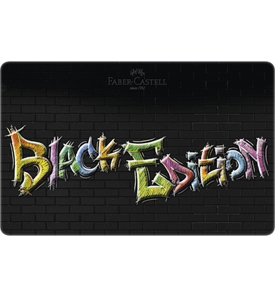 FC-116437 - Faber Castell - Crayons de couleur FC Black Ed. boite métallique - FC-Black Edition