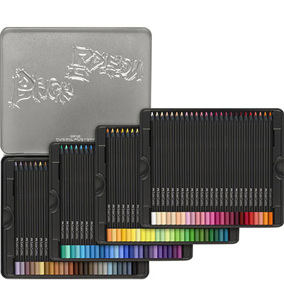 FC-116490 - Faber Castell - Crayons de couleur Faber-Castell Black Ed. étui métal - FC-Black Edition FC-116490 - Faber Castell - Crayons de couleur Faber-Castell Black Ed. étui métal - FC-Black Edition