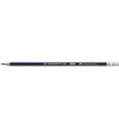 FC-116800 - Faber Castell - Potlood FC Goldfaber HB met gum - Crayons avec gomme