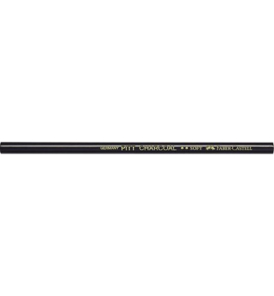 FC-117403 - Faber Castell - Crayon fusain noir tendre - Charbon FC-117403 - Faber Castell - Crayon fusain noir tendre - Charbon