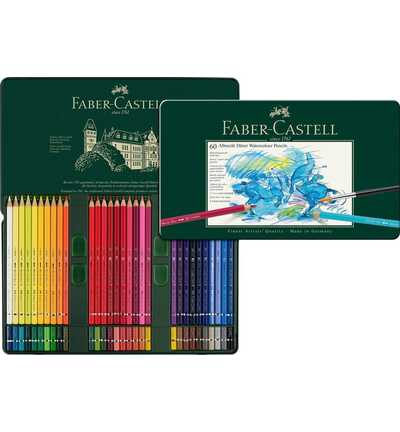 FC-117560 - Faber Castell - FC Aquarel Etui métal 60. - Albrecht Dürer Set