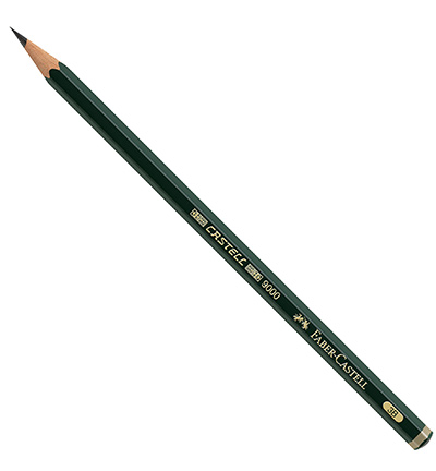 FC-119003 - Faber Castell - Crayon papier 3B - Castell 9000 & Perfect Pencil