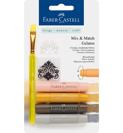 FC-121805 - Faber Castell - Gelatos Neutre - Gelatos Craie aquarelle