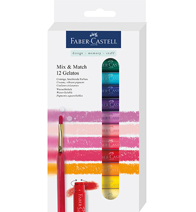 FC-121812 - Faber Castell - Gelatos 12 couleurs - 