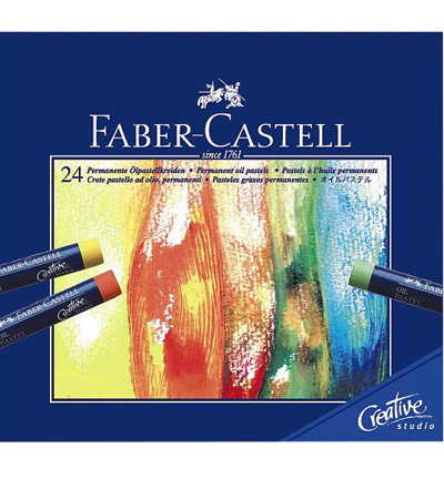 FC-127024 - Faber Castell - Creative Studio étui de 24 - pastel à huile