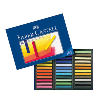 FC-128336 - Faber Castell - Softpastel étui 36 pièces - Soft pastels & craies pastel