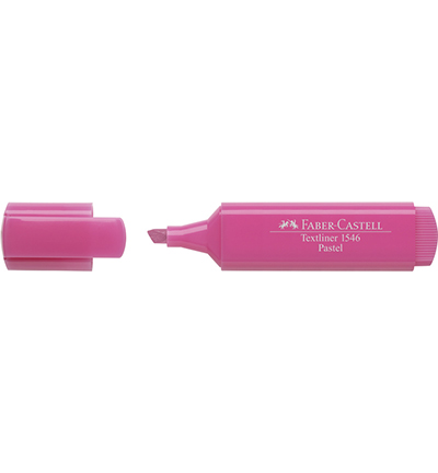 FC-154654 - Faber Castell - Surligneur Pastel Rose - Surligneurs FC-154654 - Faber Castell - Surligneur Pastel Rose - Surligneurs