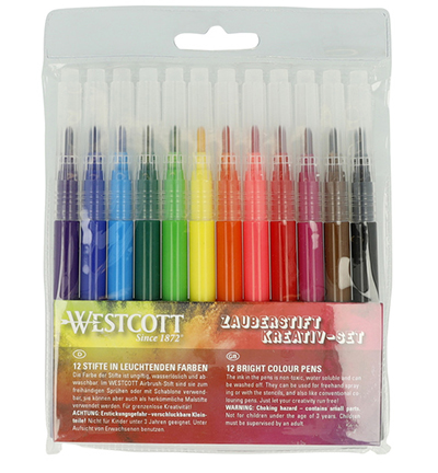 AC-E16801 - Westcott - Feutres Westcott(Pour Airbrush) - 