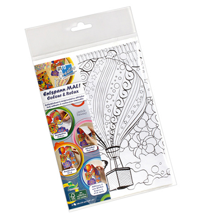 IN-8722-08 - Info Notes - Planche de coloriage Colour & Relax pour adultes - 