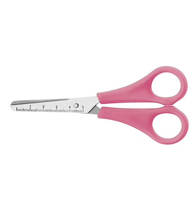 AC-E21591 - Westcott - Ciseaux enfants LH pointe plastique ronde rose - 