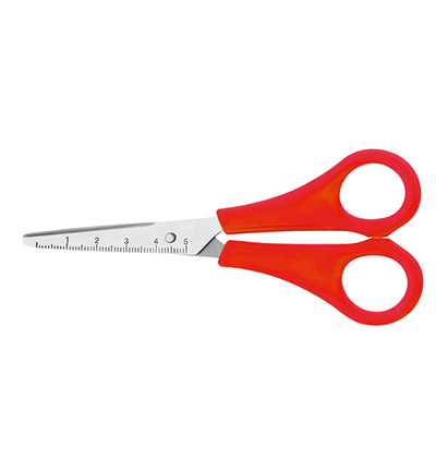 AC-E21594 - Westcott - Ciseaux enfants LH pointe plastique pointue rouge - 