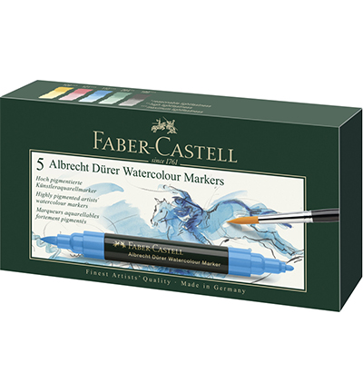 FC-160305 - Faber Castell - Marker aquarelle FC Albrecht Dürer, boite - Albrecht Durer & marqueurs creatifs