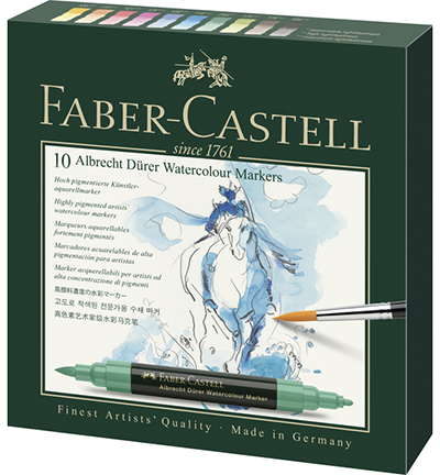 FC-160310 - Faber Castell - Marker aquarelle FC Albrecht Dürer, boite - Albrecht Durer & marqueurs creatifs