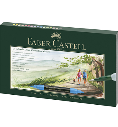 FC-160318 - Faber Castell - Aquarel marker FC gift set - Albrecht Durer & marqueurs creatifs