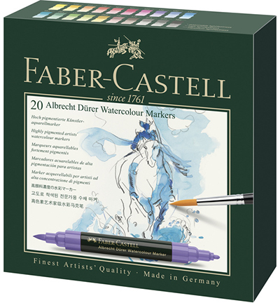 FC-160320 - Faber Castell - Marker aquarelle FC Albrecht Dürer, boite - Albrecht Durer & marqueurs creatifs