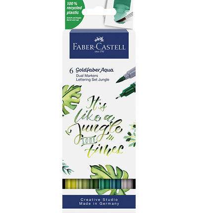 FC-164517 - Faber Castell - Boite Jungle - Goldfaber Aquarel markers