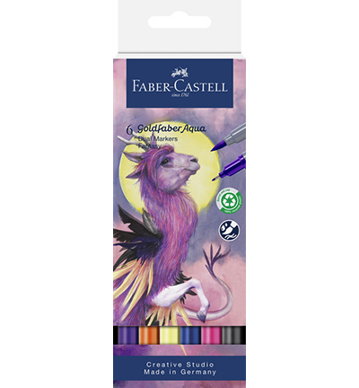 FC-164526 - Faber Castell - Goldfaber Aqua Double Pointe, Fantasy - Goldfaber sketch & dual markers