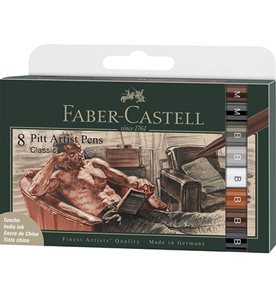 FC-167172 - Faber Castell - Feutres PaP boite Classic - PITT artist Etuis