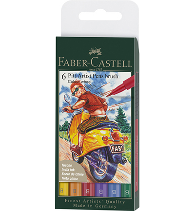 FC-167174 - Faber Castell - Feutres PaP boite Colour - Sets & specials Pitt Artist Pen FC-167174 - Faber Castell - Feutres PaP boite Colour - Sets & specials Pitt Artist Pen