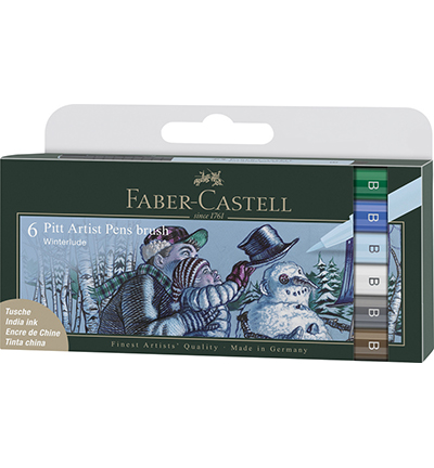 FC-167176 - Faber Castell - Feutres PaP boite Winter - Sets & specials Pitt Artist Pen FC-167176 - Faber Castell - Feutres PaP boite Winter - Sets & specials Pitt Artist Pen
