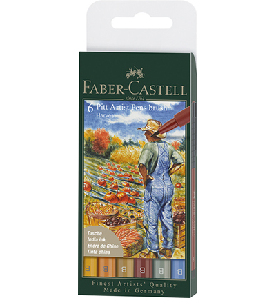 FC-167179 - Faber Castell - Feutres PaP boite Harvest - Sets & specials Pitt Artist Pen FC-167179 - Faber Castell - Feutres PaP boite Harvest - Sets & specials Pitt Artist Pen