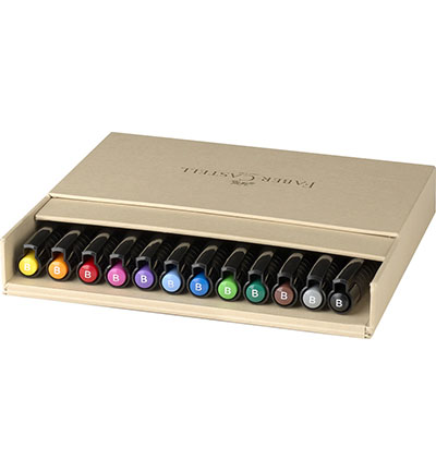 FC-167190 - Faber Castell - Feutre à dessin Faber-Castell Pitt Artist Pen Brush studiobox - Sets & specials Pitt Artist Pen FC-167190 - Faber Castell - Feutre à dessin Faber-Castell Pitt Artist Pen Brush studiobox - Sets & specials Pitt Artist Pen