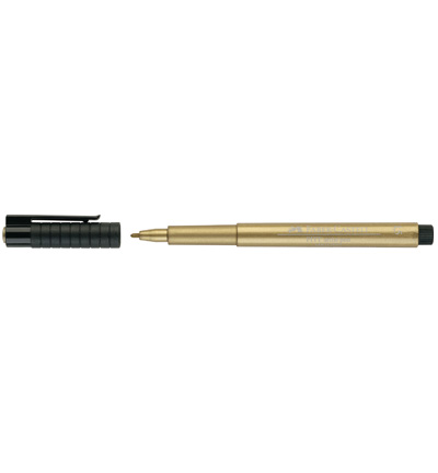FC-167350 - Faber Castell - 250 Goud - Pitt Artist Pen individuels FC-167350 - Faber Castell - 250 Goud - Pitt Artist Pen individuels