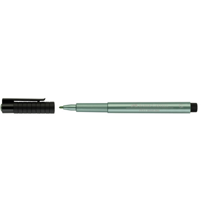 FC-167394 - Faber Castell - Groen Metallic - Sets & specials Pitt Artist Pen FC-167394 - Faber Castell - Groen Metallic - Sets & specials Pitt Artist Pen