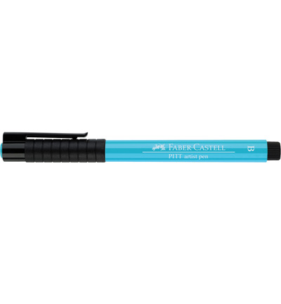FC-167454 - Faber Castell - 154 Turquoise Cobalt clair - Pitt Artist Pen individuels FC-167454 - Faber Castell - 154 Turquoise Cobalt clair - Pitt Artist Pen individuels