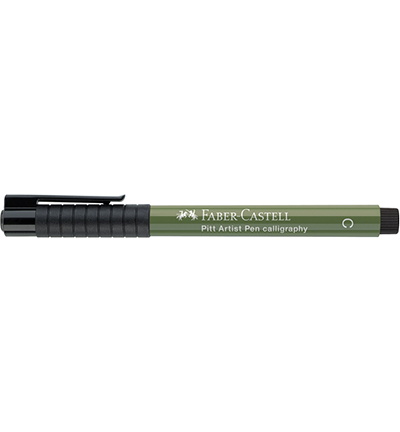 FC-167574 - Faber Castell - Pitt Artist Pen indian ink color C 174 vert chrome - Pitt Artist Pen individuels