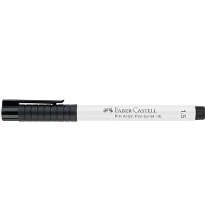 FC-167893 - Faber Castell - Pitt Artist Pen 1,5 101 blanc - PITT artist pen