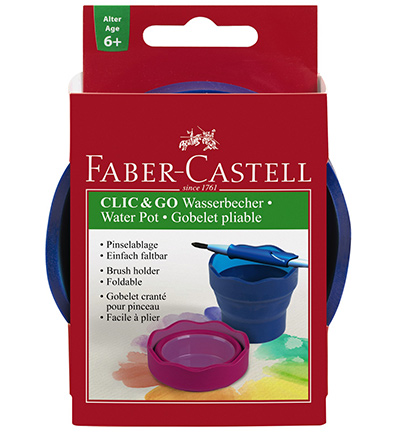 FC-181510 - Faber Castell - Gobelet eau Bleu - Waterbrushes & gobelets eau FC-181510 - Faber Castell - Gobelet eau Bleu - Waterbrushes & gobelets eau