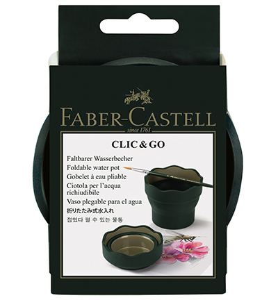 FC-181520 - Faber Castell - Gobelet eau Vert - Waterbrushes & gobelets eau