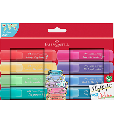 FC-254626 - Faber Castell - Surligneurs Faber-Castell Pastel - Surligneurs
