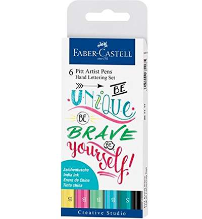 FC-267116 - Faber Castell - Handlettering Be Unique, Be Brave - Handlettering & bullet journal